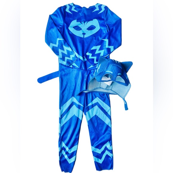 Costumes Kids Pj Mask Cat Boy Costume With Glow In The Dark Mask Poshmark